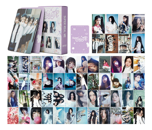 55 Illit Photocards - Cartões Super Realme Lomo