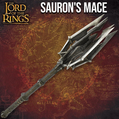 Maza De Sauron Bud K | Anillo Único Y Bandera De Guerra