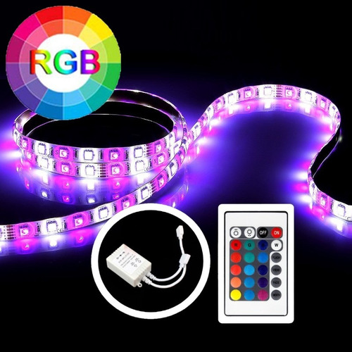 Controladora Led Tira Rgb 24 Teclas Control Remoto