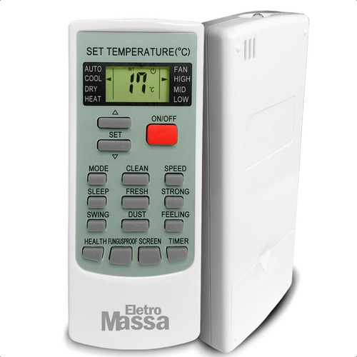 Control remoto universal compatible con baterías y aire acondicionado Elgin Split