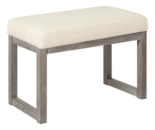 Banco Otomano De 27 Pulgadas De Ancho, Taburete Rectangular