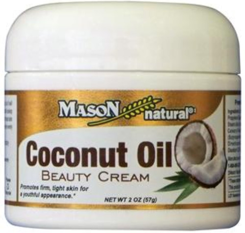 Pack De 4 Mason Natural De Aceite De Coco Crema De Belleza