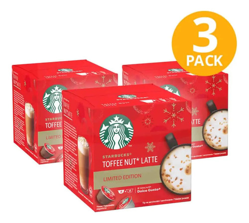 Café toffee nut latte en cápsula Nescafé Dolce Gusto Starbucks