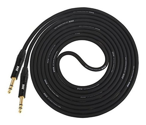 Lyxpro ¼  Trs A ¼  Trs Cable Balanceado 15 Pies Macho A Ma