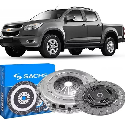 Kit Embreagem S10 2.4 Flex 2012 A 2016 Plato E Disco Sachs 