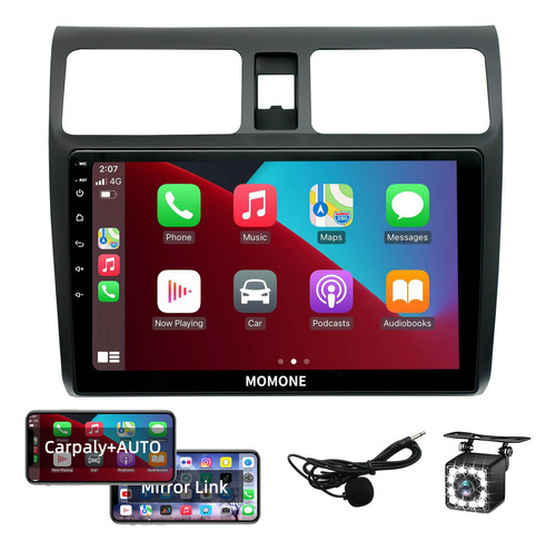 Estéreo 2+32gb Carplay Para Suzuki Swift 2005- 2010 Cámara