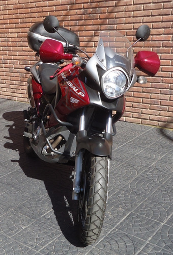 Imagen 11 de 13 de Vdo Honda Transalp 700 Año 2008 Con 24.500 Km En Exc. Estado