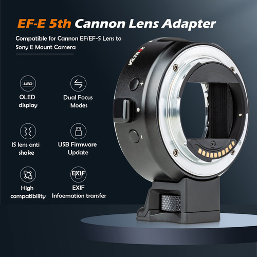 Adaptador Viltrox Ef-e, Control Para Lentes Canon A Sony