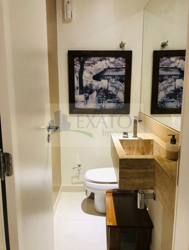 Imagem 10 de 15 de Apartamento Na Vila Olímpia Com 156m², 3 Suítes Mais Escritório Fechado Para Home Office, 3 Vagas. - Em51117