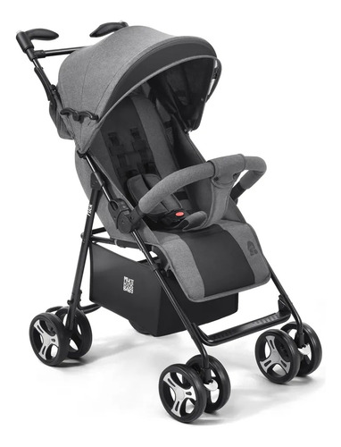 Carrinho de Bebe Multilaser Flick Cinza Bb445 Carrinho de Bebe Multilaser Flick Cinza Bb445