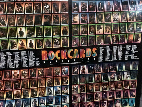 Rock Cards 1991 Tarjetas De Rock (Usado)