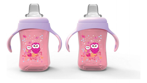 Avima Tazas Para Beber Con Boquilla Suave De 10 Onzas, Color
