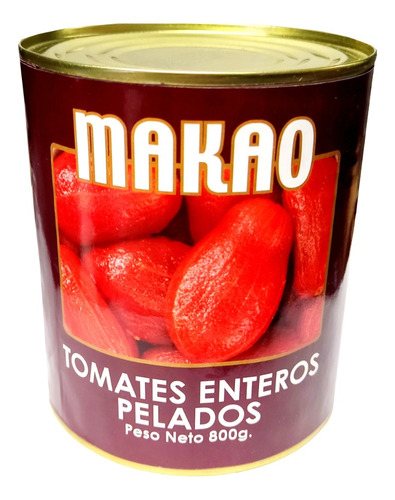 Tomates Enteros Pelados 800g Andina Grains