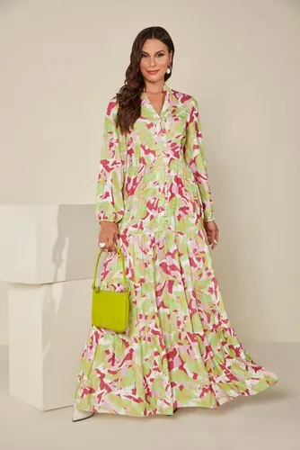 Vestido longo doce trama sales