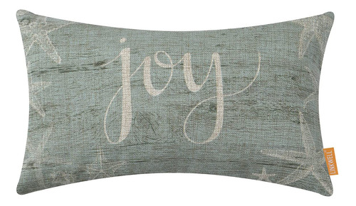 Linkwell Funda De Almohada De Navidad De Playa De 12 X 20 Pu