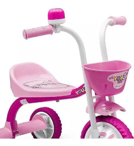 Triciclo Motoca Infantil Meninas You 3 Girl Rosa Nathor - Pedagógica -  Papelaria, Livraria, Artesanato, Festa e Fantasia