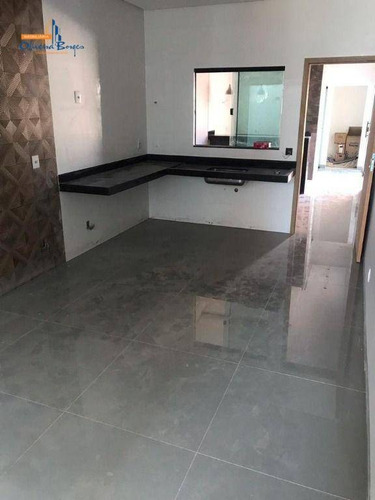 Imagem 10 de 17 de Casa Com 3 Dormitórios À Venda, 144 M² Por R$ 550.000,00 - Vila Santa Isabel - Anápolis/go - Ca1951