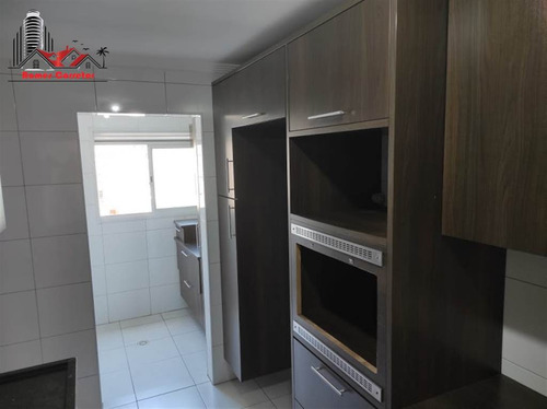 Imagem 15 de 30 de Apartamento 3 Dormitorios - Semi-mobilhado - 2 Vagas - Vista Mar - Canto Do Forte - Rc166