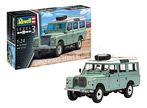 Revell 07047 land rover series Iii lwb 1 24