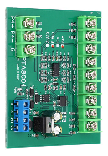 Módulo De Sensor De Temperatura De 4 Canales Pt100 Rtd Rs485