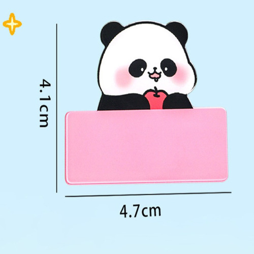 Lindo Broche Acrílico Con El Nombre De Un Panda, Bonito, Esc