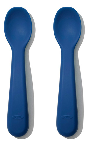 Oxo Juego De Cucharas De Silicona Tot Navy