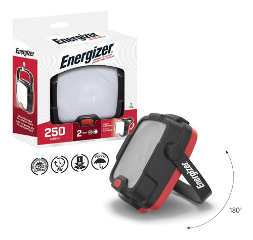 Linterna Energizer Farol Trabajo 250 Lumenes+4 Pilas Aa