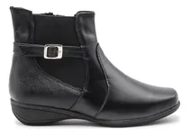 Comprar Botín Gina Toscanni 2192 Negro Piel Cómodo Elástico