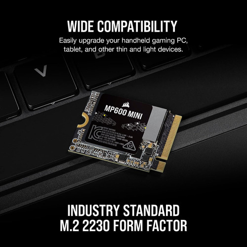 Ssd Corsair Mp600 1tb M.2 2230 Pcie 4.0 Interno