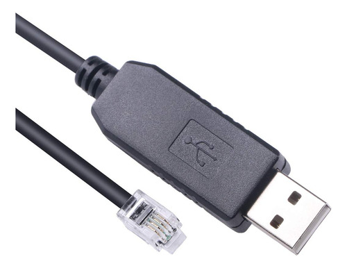 Cable Serial Usb A Rs232 Rj9 4p4c Para Actualizacion Del ...