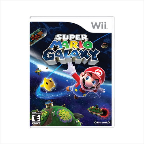 Jogo Super Mario Galaxy + Disco De Música - Wii - Usado