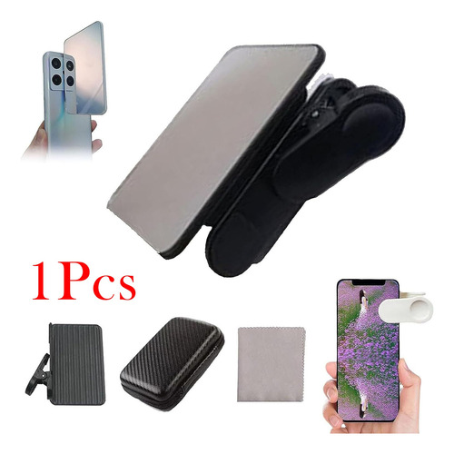 1pcs Teléfono Cámara Espejo Reflexión Clip Kit Accesorios