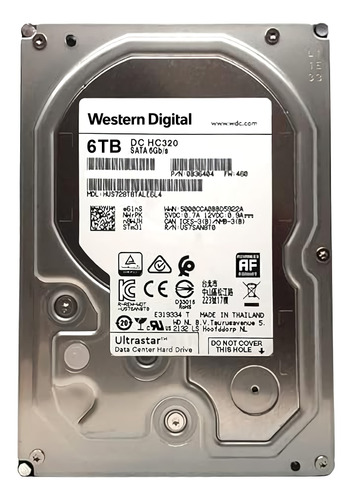 Disco Duro Pc Western Digital Wd60eazx 6tb Recertified (Reacondicionado)