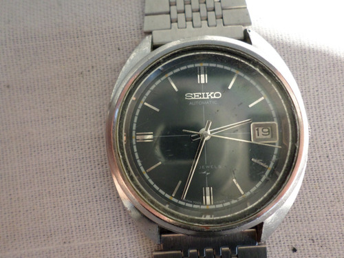 Antiguo Reloj Seiko Automático Funcionando Malla No Orig (Usado)