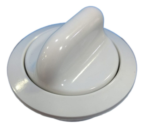 Volante Perilla Cocina Whirlpool Giratoria Blanca   Eje 8 Mm