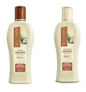 Shampoo Condicionador 250ml Bio Extratus Umectante Óleo Coco