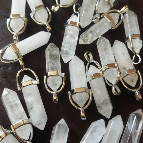 Imagen 1 de 1 de Dije Piedra Energética Cuarzo Cristal