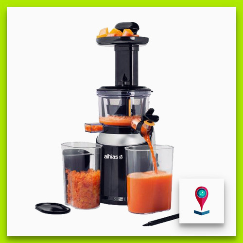 Alhias Slow Juicer Jsj-100 220w Filtro De Malla Antigoteo
