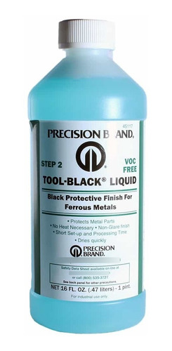 Líquido Tool Black Para Pavonar 1pz