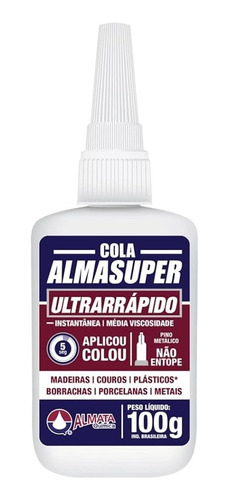 Cola Instantânea 100g Almasuper - Ultra Rápida - A Melhor!