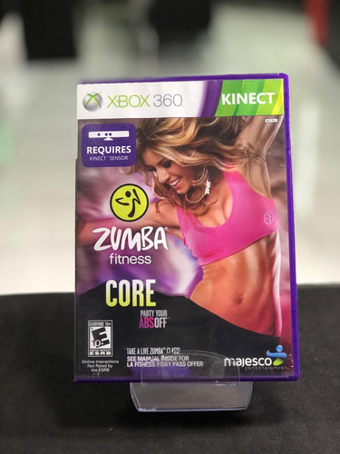 Zumba Fitness Core - Xbox 360 Original  Mídia Física