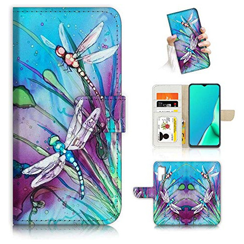 Funda Para Note 10+ Galaxy Note 10 Plus Azul Dragonfly-02