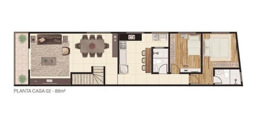 Imagem 22 de 23 de Casa Com 2 Dormitórios À Venda, 88 M² Por R$ 380.000,00 - Canto Do Forte - Praia Grande/sp - Ca0028