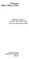 Comprar Manual De Taller Tractor John Deere 5700 5600 5403