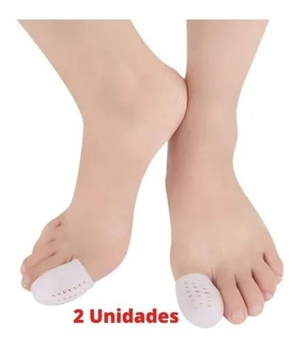 Imagem 2 de 8 de Protetor De Dedão De Pé Dedeira Em Silicone Calo