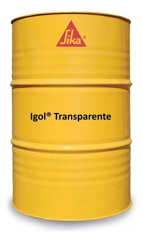 Igol Transparente Hidrorrepelente Antisales Tambor 200 Lt