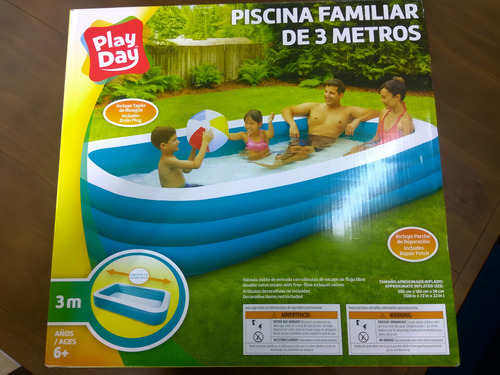 Alberca Piscina Familiar De 3 Metros Play Day