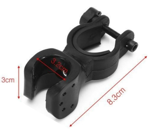 Soporte Porta Linterna Para Bicicleta
