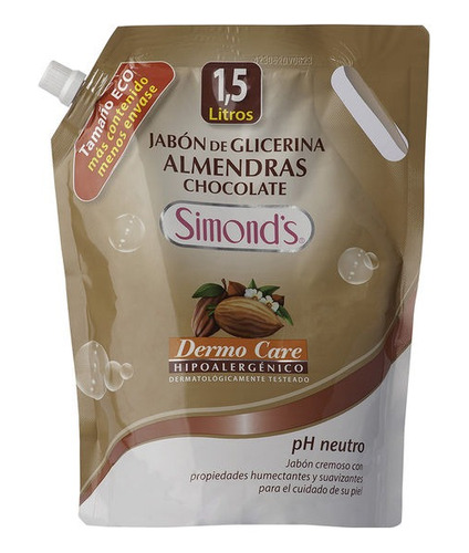 Simonds Jabón Liquido Chocolate 1500ml