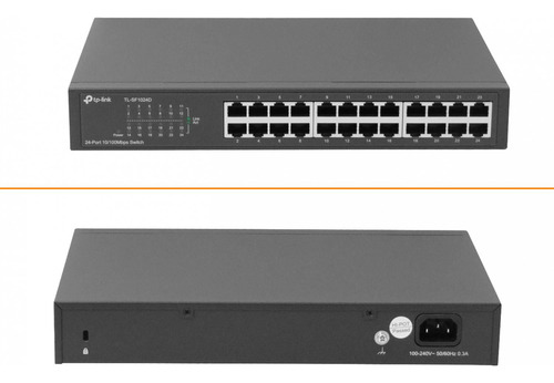 Conmutador Tp-link 24 Puertos Clickbox